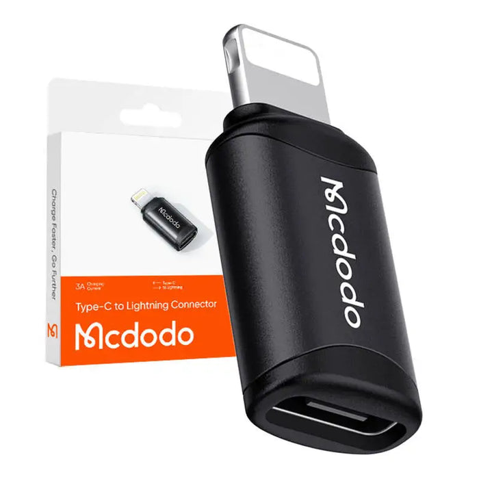 USB-C to Lightning adapter Mcdodo OT-7680 (black) - Adapters connectors and converters<<<IT Accessories<<<InnproXML