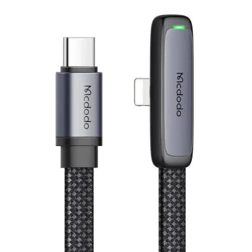 USB-C to lightning angle cable Mcdodo CA-3351,1.8m (black) - USB-C to Lightning<<<USB cables<<<GSM