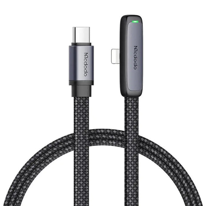 USB-C to lightning angle cable Mcdodo CA-3351,1.8m (black) - USB-C to Lightning<<<USB cables<<<GSM