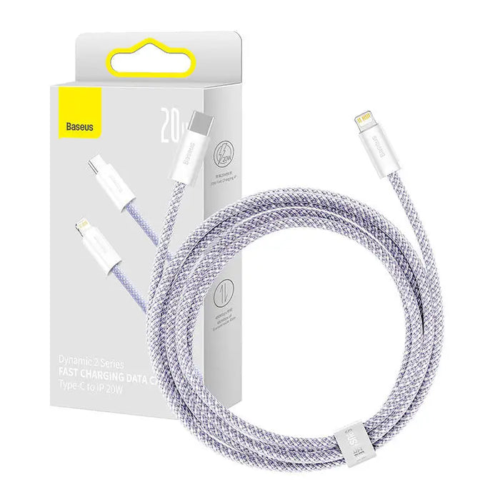 USB-C to Lightning cable Baseus Dynamic 2 Series 20W 2m (purple) - USB-C to Lightning<<<USB cables<<<GSM