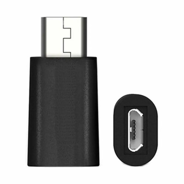 USB C to Micro USB 2.0 Adapter Ewent EW9645 5V Black - Компютър Кабели и адаптери<<<Компютри|