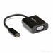 USB C to VGA Adapter Startech CDP2VGA Black - Компютър Кабели и адаптери<<<Компютри|
