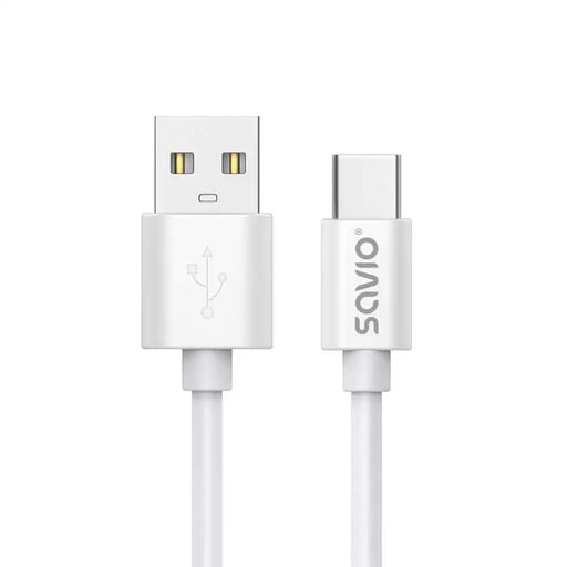 USB cable 2 m USB 2.0 USB A - USB C White SAVIO CL-168 - USB cablesAKG-KAB<<<GSM accessoriesAKG<<<ActionPL