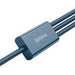 USB cable 3in1 Baseus Superior Series USB to micro USB / USB-C / Lightning 3.5A 1.5m (blue) - Combo Cables<<<USB
