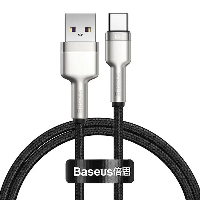 USB cable for USB-C Baseus Cafule 66W 1m (black) - USB to USB-C<<<USB cables<<<GSM Accessories<<<InnproXML