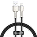 USB cable for Lightning Baseus Cafule 2.4A 0,25m (black) - USB to Lightning<<<USB cables<<<GSM
