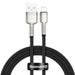 USB cable for Lightning Baseus Cafule 2.4A 1m (black) - USB to Lightning<<<USB cables<<<GSM