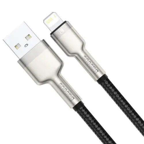 USB cable for Lightning Baseus Cafule 2.4A 1m (black) - USB to Lightning<<<USB cables<<<GSM