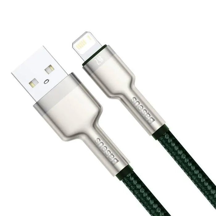 USB cable for Lightning Baseus Cafule 2.4A 1m (green) - USB to Lightning<<<USB cables<<<GSM Accessories<<<InnproXML