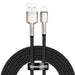 USB cable for Lightning Baseus Cafule 2.4A 2m (black) - USB to Lightning<<<USB cables<<<GSM Accessories<<<InnproXML