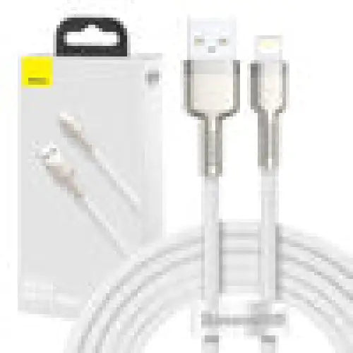 USB cable for Lightning Baseus Cafule 2.4A 2m (white) - USB to Lightning<<<USB cables<<<GSM Accessories<<<InnproXML