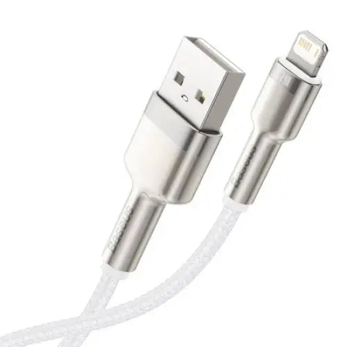 USB cable for Lightning Baseus Cafule 2.4A 2m (white) - USB to Lightning<<<USB cables<<<GSM Accessories<<<InnproXML