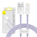 USB cable for Lightning Baseus Dynamic 2 Series 2.4A 1m (purple) - USB to Lightning<<<USB cables<<<GSM