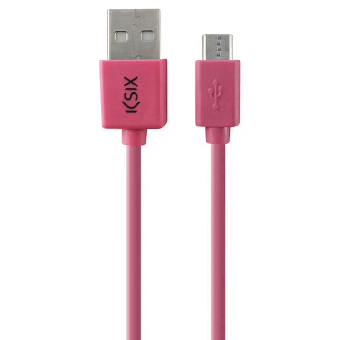 USB Cable to Micro USB KSIX 1 m - Компютър Кабели и адаптери<<<Компютри| Електроника<<<BigBuy&&&USB кабели<<<Компютър