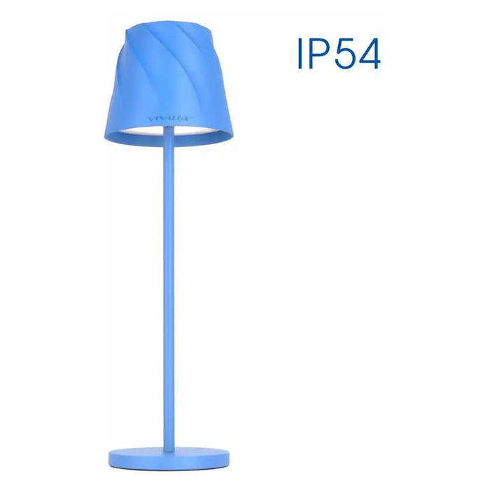 USB DESK LAMP 3W 4000K IP54 DIMMABLE BLUE VIVALUX ESTELLA - Настолни лампи<<<Вътрешно осветление<<<Мебели и