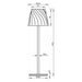 USB DESK LAMP 3W 4000K IP54 DIMMABLE BLUE VIVALUX ESTELLA - Настолни лампи<<<Вътрешно осветление<<<Мебели и