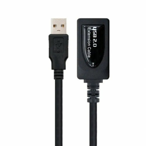 USB Extension Cable NANOCABLE 10.01.0211 Black 5 m - Компютър Кабели и адаптери<<<Компютри|