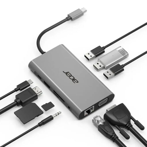USB Hub Acer HP.DSCAB.002 Silver - HUB USB<<<Компютър Мрежи и компоненти<<<Компютри| Електроника<<<BigBuy&&&Notebooks