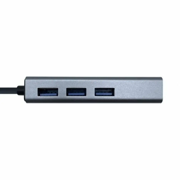 USB Hub Aisens A106-0401 Grey (1 Unit) - Компютър Мрежи и компоненти<<<Компютри| Електроника<<<BigBuy&&&HUB