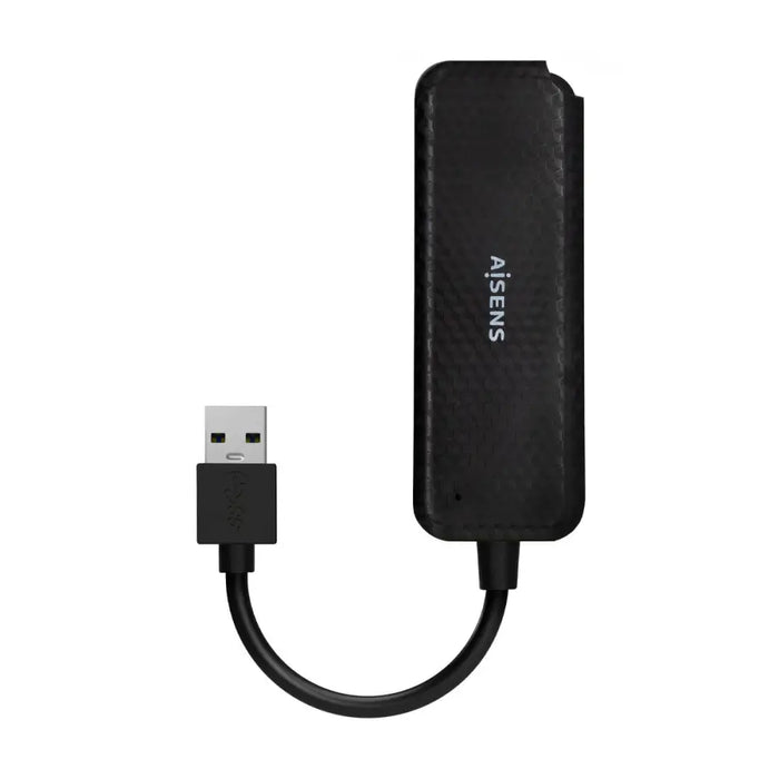 USB Hub Aisens A106-0713 Black (1 Unit) - Компютър Мрежи и компоненти<<<Компютри| Електроника<<<BigBuy&&&HUB