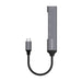 USB Hub Aisens A109-0541 Grey (1 Unit) - Компютър Мрежи и компоненти<<<Компютри| Електроника<<<BigBuy&&&HUB