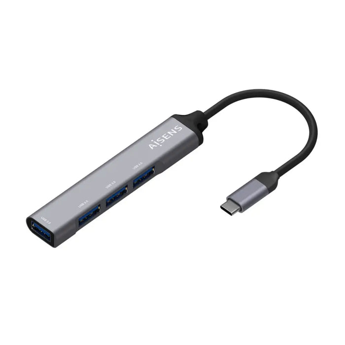 USB Hub Aisens A109-0541 Grey (1 Unit) - Компютър Мрежи и компоненти<<<Компютри| Електроника<<<BigBuy&&&HUB