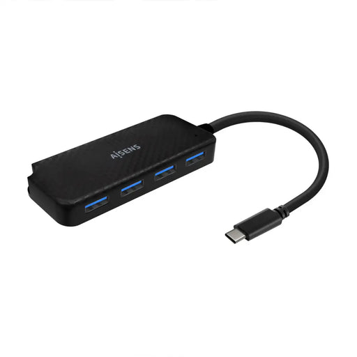 USB Hub Aisens A109-0715 Black (1 Unit) - Компютър Мрежи и компоненти<<<Компютри| Електроника<<<BigBuy&&&HUB