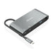 USB Hub Aisens ASUC-8P010-GR Grey (1 Unit) - Компютър Мрежи и компоненти<<<Компютри| Електроника<<<BigBuy&&&HUB