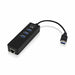 USB Hub Ewent AAOAUS0127 3 x USB 3.1 RJ45 Plug and Play - Компютър Мрежи и компоненти<<<Компютри|