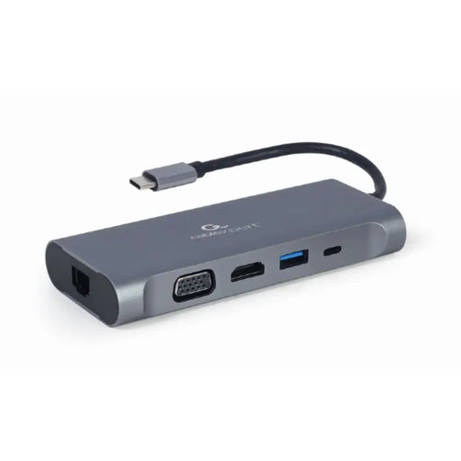 USB Hub GEMBIRD A-CM-COMBO7-01 Grey - Компютър Мрежи и компоненти<<<Компютри| Електроника<<<BigBuy&&&HUB USB<<<Компютър