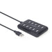 USB Hub GEMBIRD UHB-U2P10P-01 - HUB USB<<<Компютър Мрежи и компоненти<<<Компютри| Електроника<<<BigBuy&&&USB