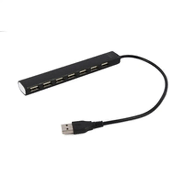 USB Hub GEMBIRD UHB-U2P7-04 Black - Компютър Мрежи и компоненти<<<Компютри| Електроника<<<BigBuy&&&HUB USB<<<Компютър