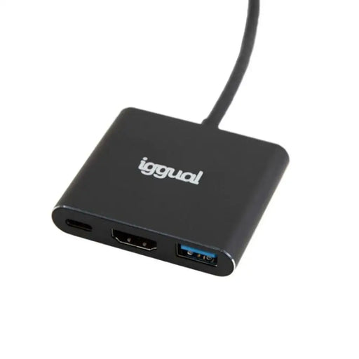 USB Hub iggual IGG318461 - Компютър Мрежи и компоненти<<<Компютри| Електроника<<<BigBuy&&&HUB USB<<<Компютър Мрежи и
