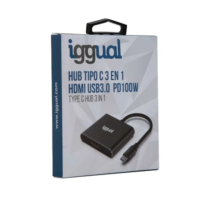 USB Hub iggual IGG318461 - Компютър Мрежи и компоненти<<<Компютри| Електроника<<<BigBuy&&&HUB USB<<<Компютър Мрежи и