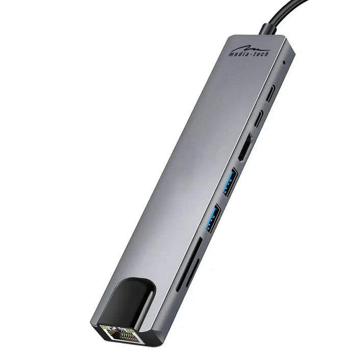 USB Hub Media Tech MT5046 100 W - HUB USB<<<Компютър Мрежи и компоненти<<<Компютри| Електроника<<<BigBuy&&&USB