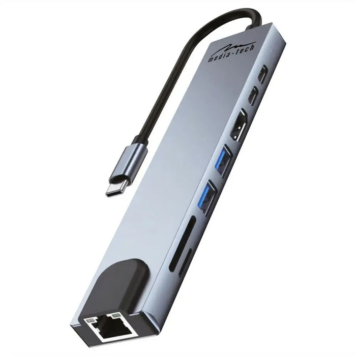 USB Hub Media Tech MT5046 100 W - HUB USB<<<Компютър Мрежи и компоненти<<<Компютри| Електроника<<<BigBuy&&&USB