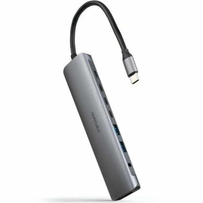 USB Hub NANOCABLE 10.16.4608 Grey 100 W 50 W - HUB USB<<<Компютър Мрежи и компоненти<<<Компютри| Електроника<<<BigBuy