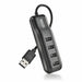 USB Hub NGS PORT 2.0 Black - Компютър Мрежи и компоненти<<<Компютри| Електроника<<<BigBuy&&&HUB USB<<<Компютър Мрежи и
