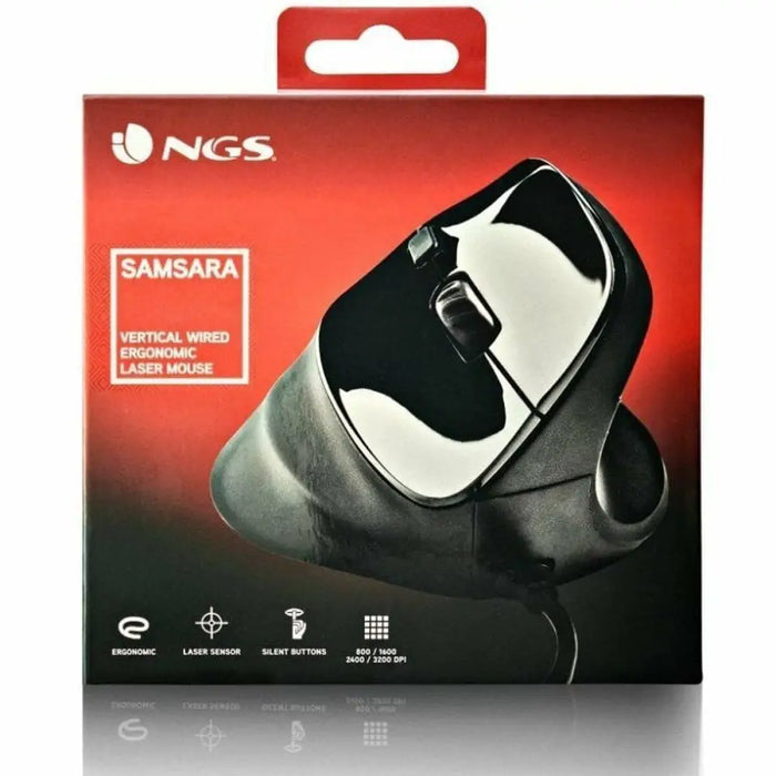 USB Hub NGS SAMSARA Black - Електроника Периферни и резервни части<<<Компютри| Електроника<<<BigBuy&&&Мишки &