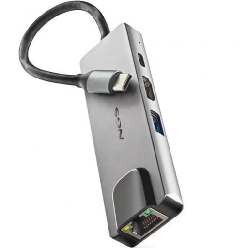 USB Hub NGS WonderDock Supra Grey - Компютър Мрежи и компоненти<<<Компютри| Електроника<<<BigBuy&&&HUB USB<<<Компютър