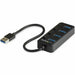 USB Hub Startech HB30A4AIB - Компютър Мрежи и компоненти<<<Компютри| Електроника<<<BigBuy&&&HUB USB<<<Компютър Мрежи и
