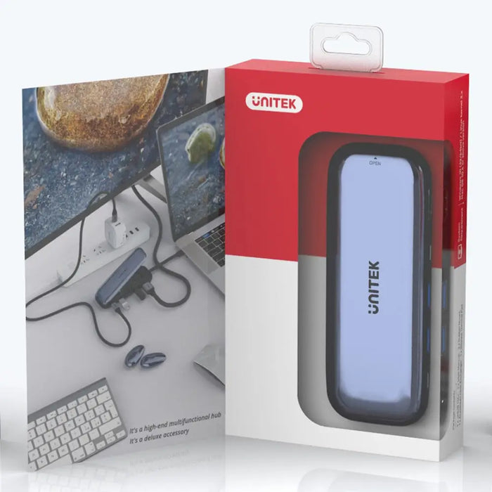 USB Hub Unitek D1046A Grey - USB HubsPER-HUB<<<Input / Output DevicesPER<<<ActionPL&&&Компютър Мрежи и
