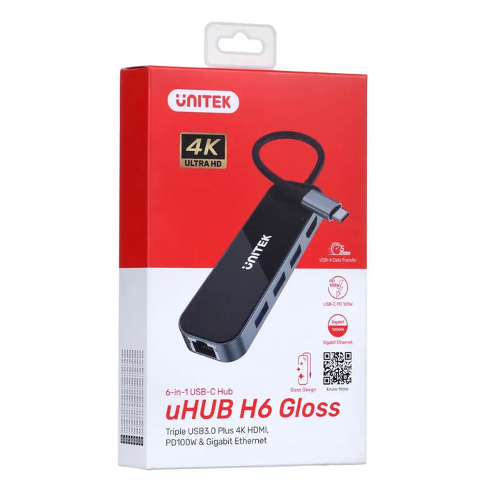 USB Hub Unitek D1084A 100 W - HUB USB<<<Компютър Мрежи и компоненти<<<Компютри| Електроника<<<BigBuy&&&USB