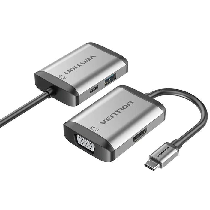 USB Hub Vention TFAHB Grey - Компютър Мрежи и компоненти<<<Компютри| Електроника<<<BigBuy&&&HUB USB<<<Компютър Мрежи и