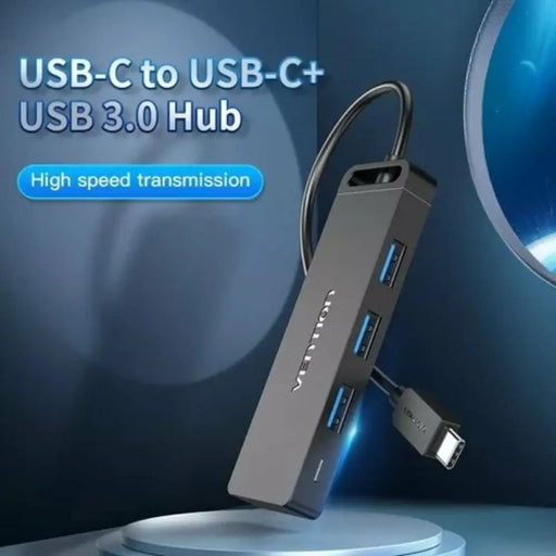 USB Hub Vention TGTBB Black - Компютър Мрежи и компоненти<<<Компютри| Електроника<<<BigBuy&&&HUB USB<<<Компютър Мрежи и
