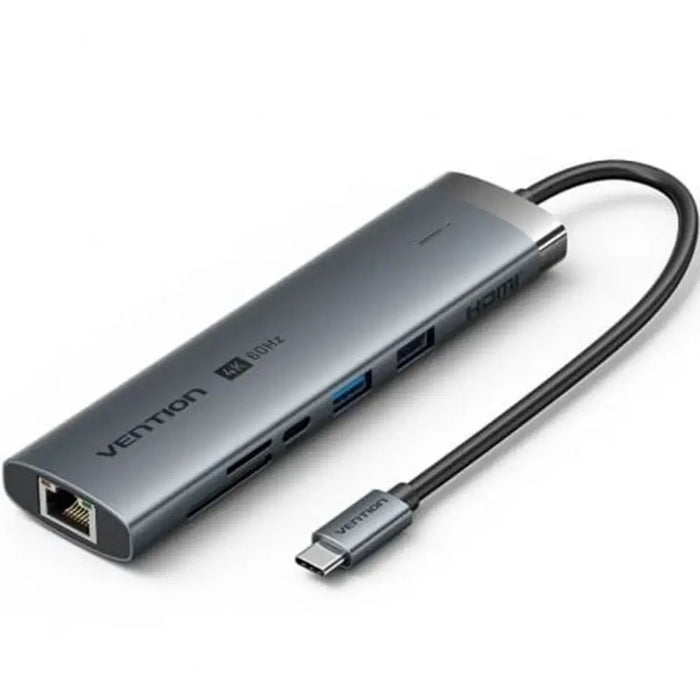 USB Hub Vention TGVHB Grey - Компютър Мрежи и компоненти<<<Компютри| Електроника<<<BigBuy&&&HUB USB<<<Компютър Мрежи и