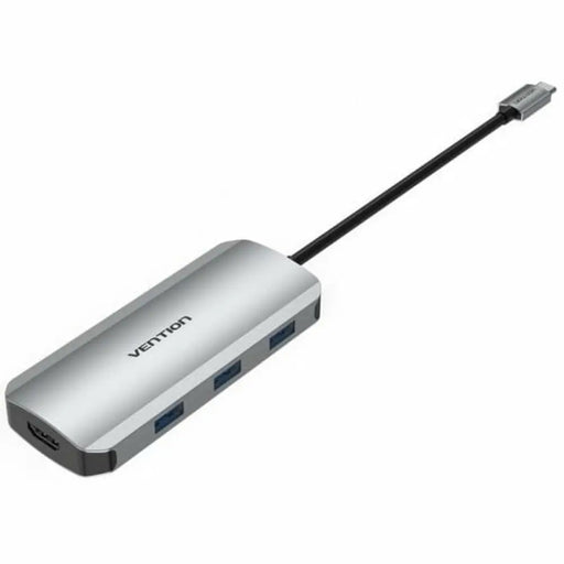 USB Hub Vention TOJHB 100 W 7-in-1 - Компютър Мрежи и компоненти<<<Компютри| Електроника<<<BigBuy&&&HUB USB<<<Компютър