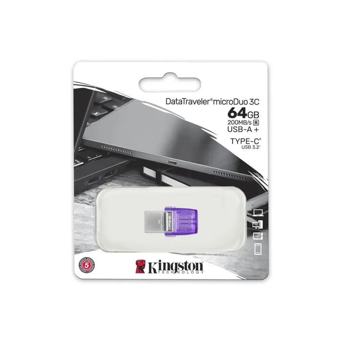 USB memory KINGSTON DataTraveler microDuo 3C 64GB - Памети USB<<<Памети<<<Компоненти<<<ALSO&&&USB памети<<<Компютърна