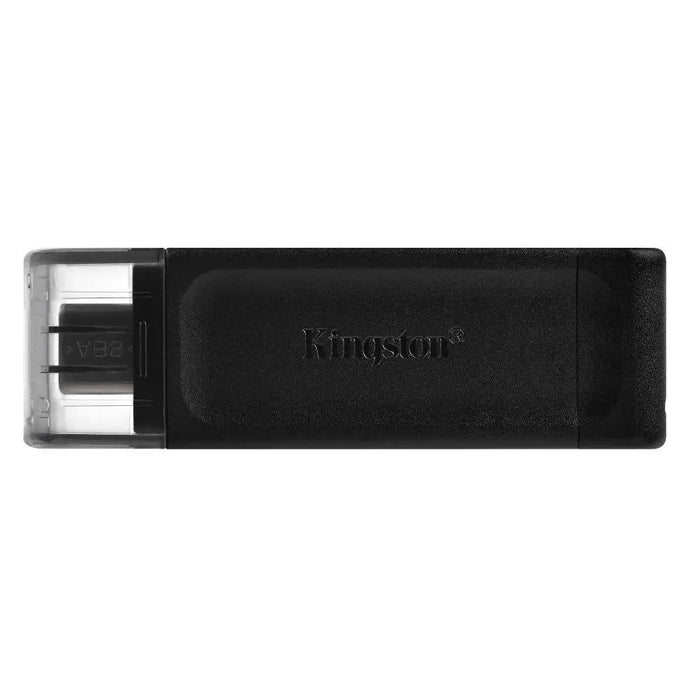 USB memory stick KINGSTON DataTraveler 70 64GB USB-C 3.2 Gen 1 Black - Памети USB<<<Памети<<<Компоненти<<<ALSO&&&USB