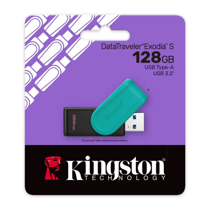 USB memory stick KINGSTON DataTraveler Exodia S 128GB - Памети USB<<<Памети<<<Компоненти<<<ALSO&&&USB